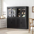 Dispensa da Cucina in Legno con Ripiani Regolabili