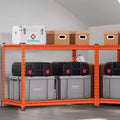 Scaffali di stoccaggio, 2400 libbre, Scaffali da garage resistenti a 4 livelli, Scaffali in metallo regolabili 20 P x 40 L x 60 A per unità di scaffalatura industriale