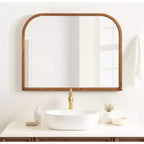 Specchio ad arco con cornice Winn Wood