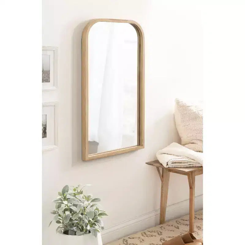 Specchio ad arco con cornice Winn Wood