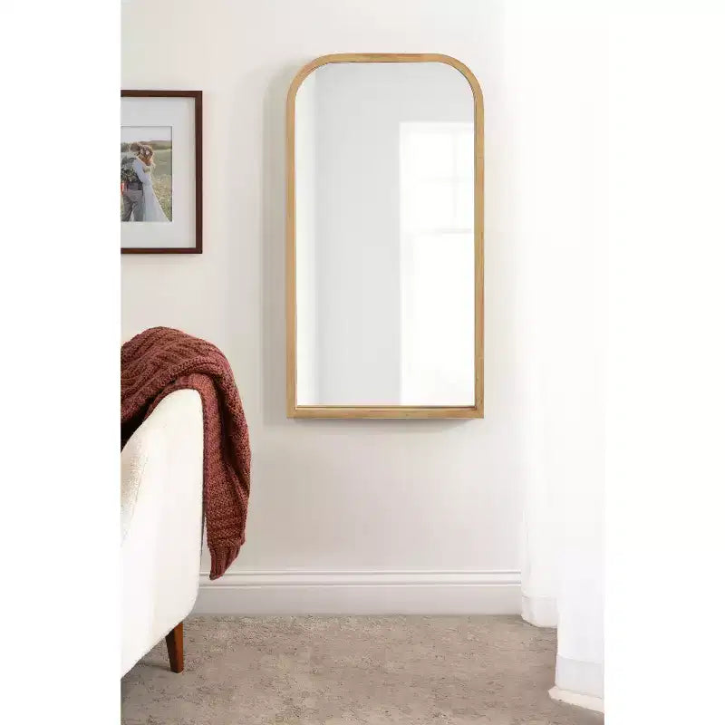 Specchio ad arco con cornice Winn Wood