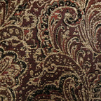 Divanetto tradizionale con borchie decorative marrone