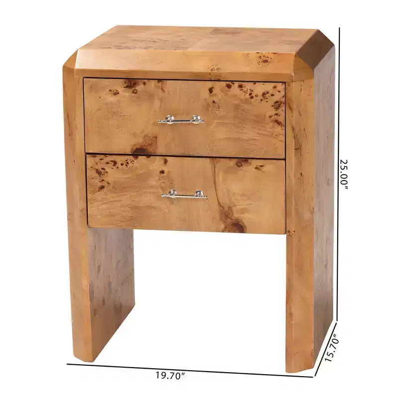 Comodino in legno