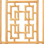 Testiera indipendente in rattan, colore miele chiaro