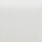 Letto a piattaforma Queen Size in tessuto orsetto Braylin bianco