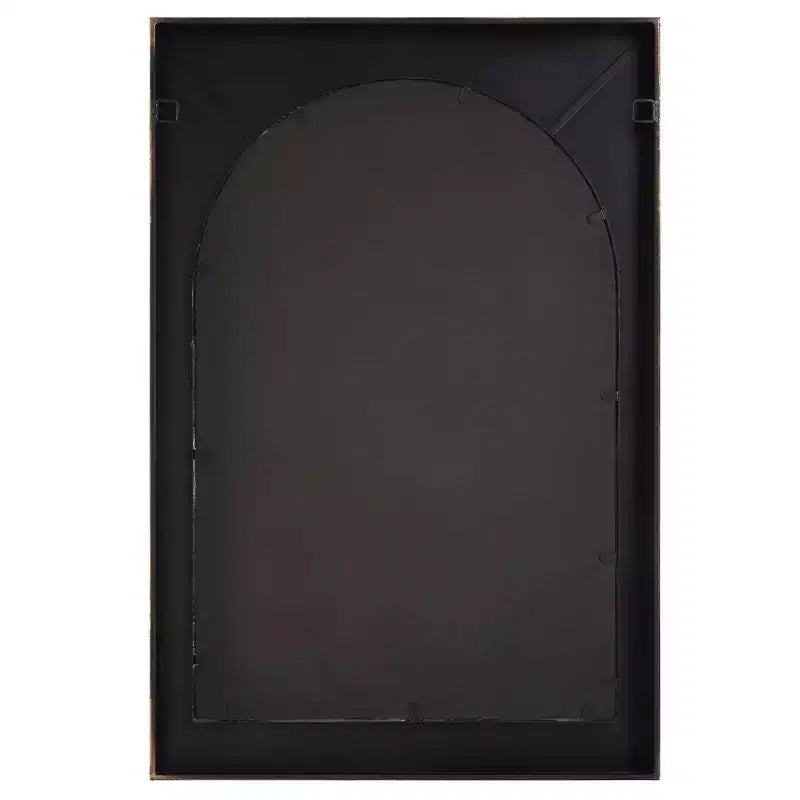 Specchio da parete in foglia oro anticato 25 x 37 1/2