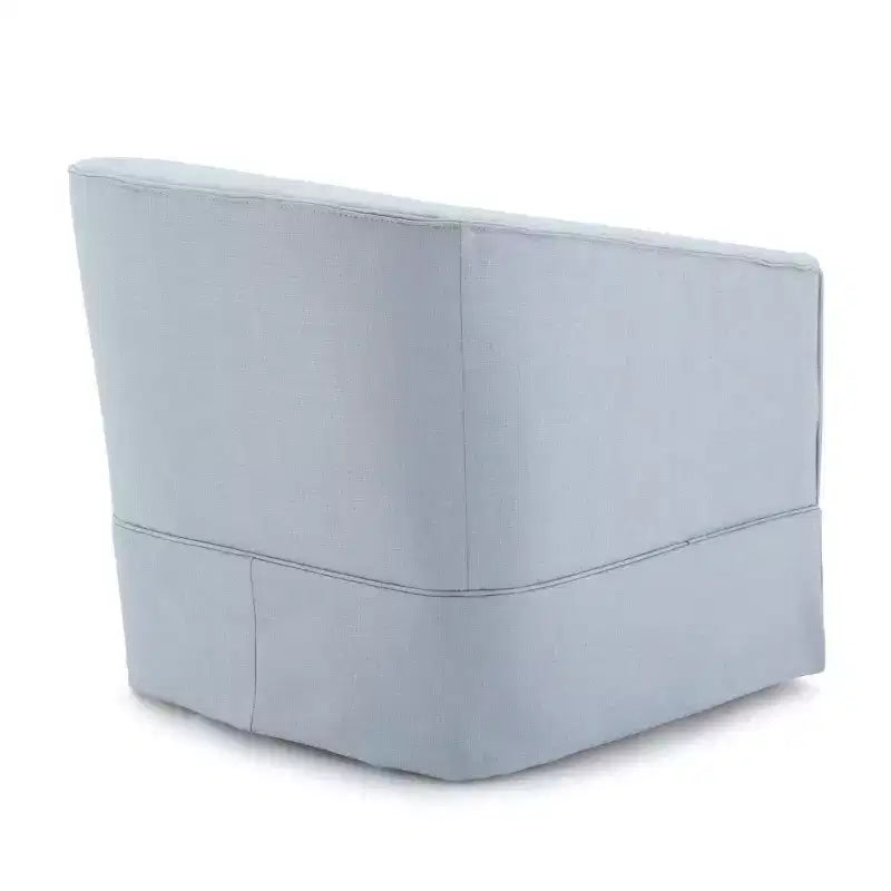 Poltrona accent Elm girevole con gonna