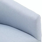 Poltrona accent Elm girevole con gonna