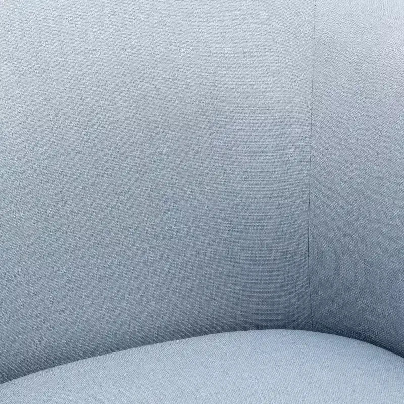 Poltrona accent Elm girevole con gonna