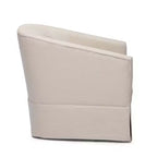 Poltrona accent Elm girevole con gonna