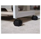 Carrello mobile porta CPU regolabile in altezza con tappetino per mouse