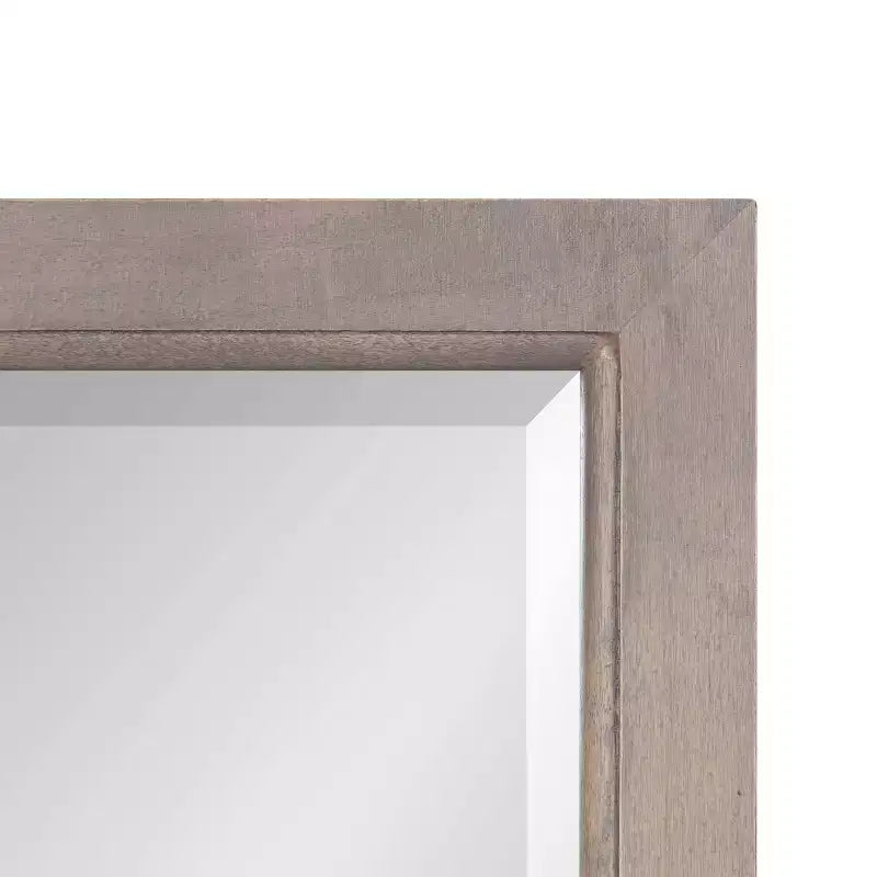 Specchio decorativo da parete con cornice in legno Hogan