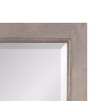 Specchio decorativo da parete con cornice in legno Hogan