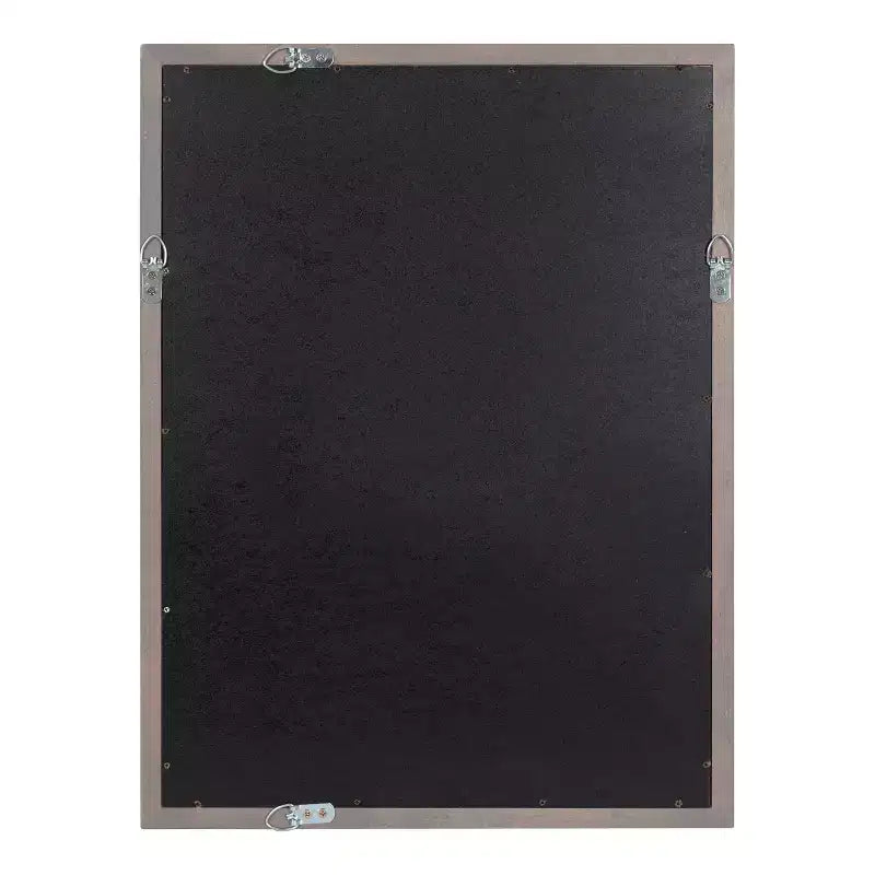 Specchio decorativo da parete con cornice in legno Hogan
