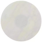 Tavolino rotondo - Marmo bianco/nero