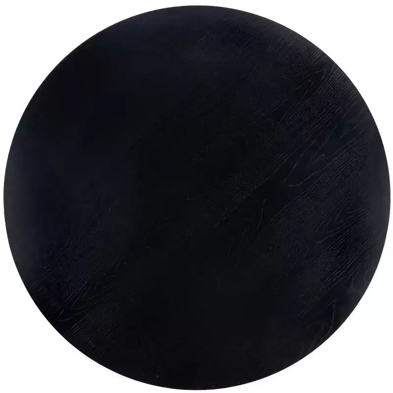 Tavolo da pranzo rotondo - Nero/Oro