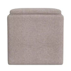 Pouf contenitore con vassoio superiore